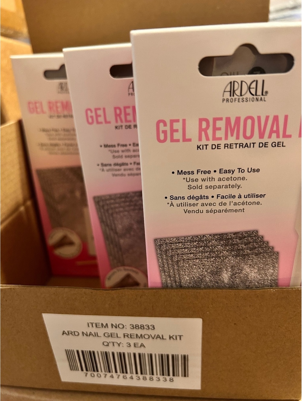 Ardell Gel Removal Kit for Nail Polish